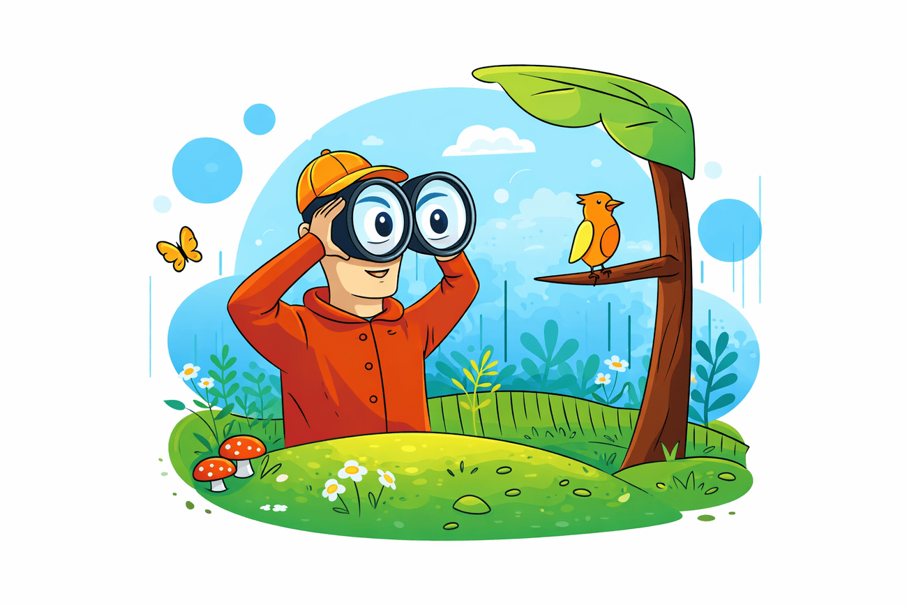 Иллюстрация глагола see